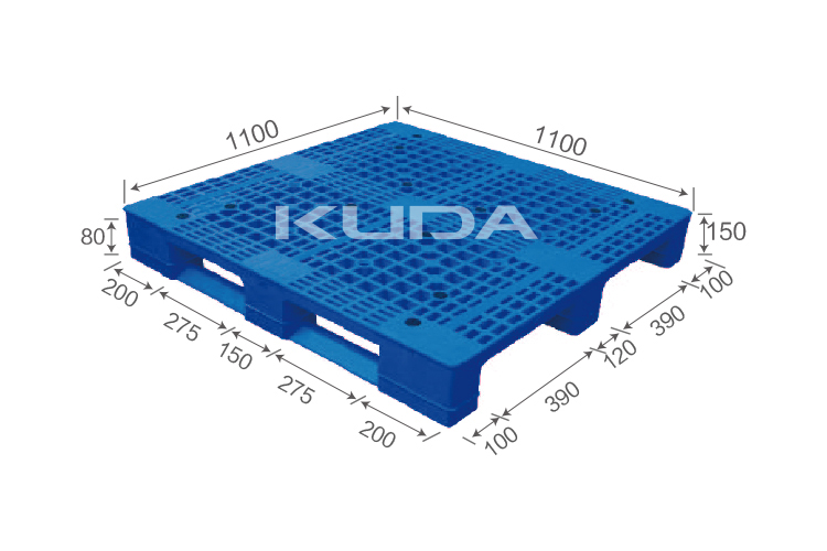 1111E-WGCZ PLASTIC PALLET（BUILT-IN STEEL TUBE）