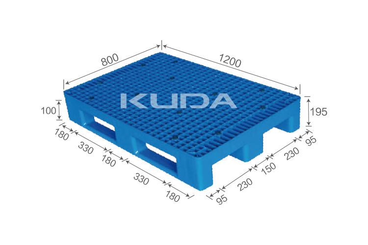 1208B-WGCZ PLASTIC PALLET