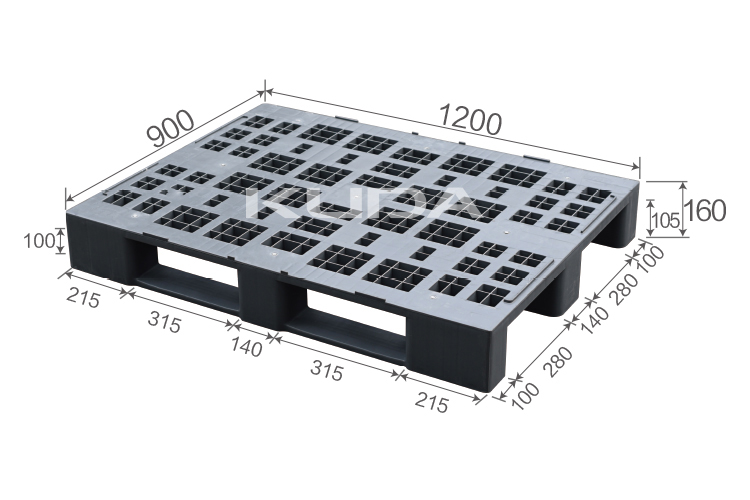 1209B-WGCZ PLASTIC PALLET