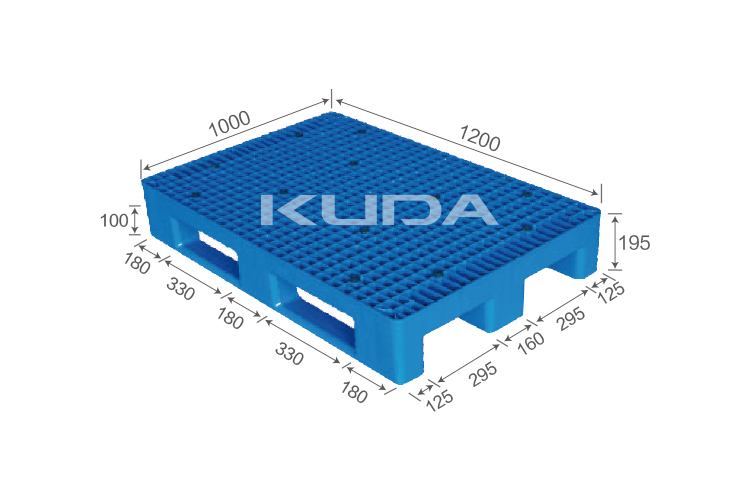 1210F-WGCZ PLASTIC PALLET