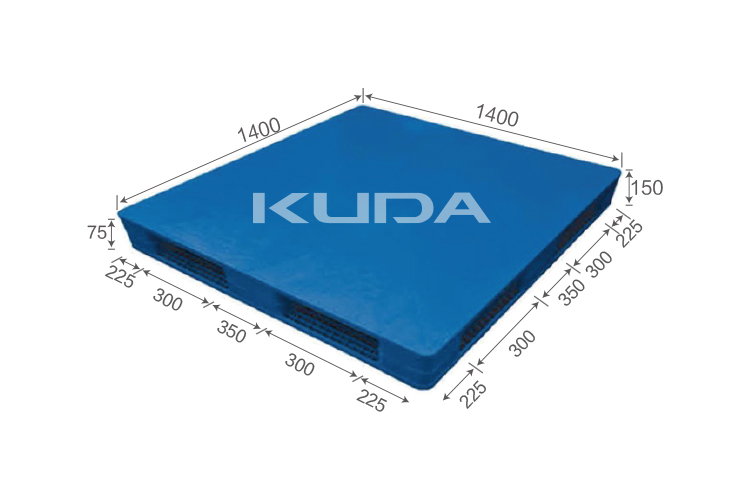 1414A-PBSM PLASTIC PALLET（BUILT-IN STEEL TUBE）