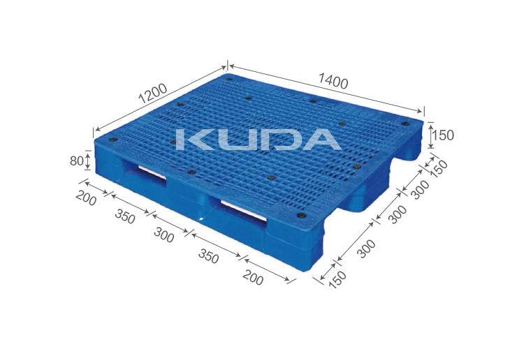 1412B-WGCZ PLASTIC PALLET(BUILT-IN STEL TUBE)