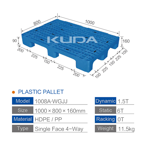 1008A-WGJJ PLASTIC PALLET