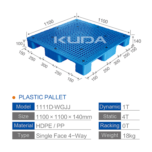 1111D-WGJJ PLASTIC PALLET