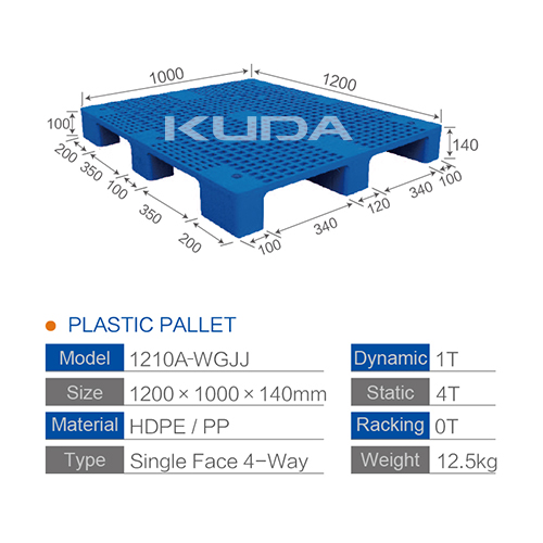 1210A-WGJJ PLASTIC PALLET