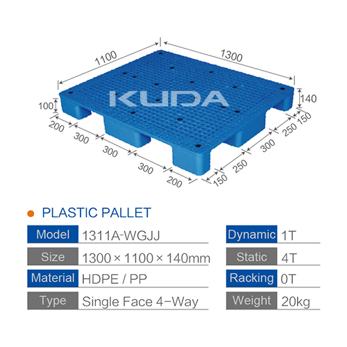 1311A-WGJJ PLASTIC PALLET