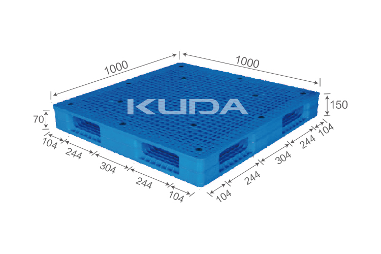 1010B-WGSM PLASTIC PALLET