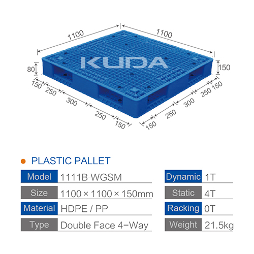 1111B-WGSM PLASTIC PALLET