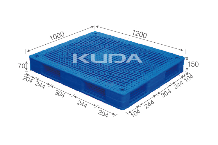 1210A-WGSM PLASTIC PALLET