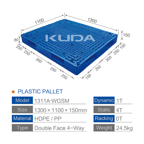 1311A-WGSM PLASTIC PALLET