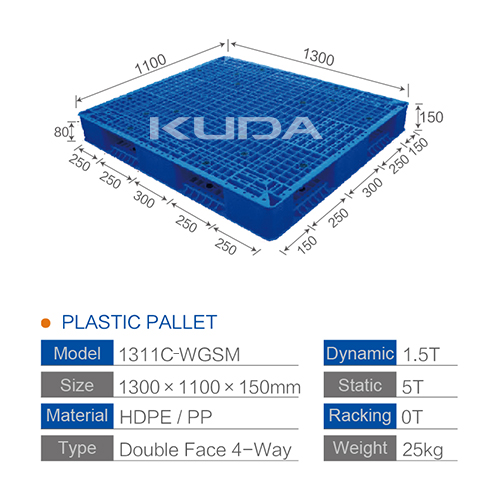 1311C-WGSM PLASTIC PALLET