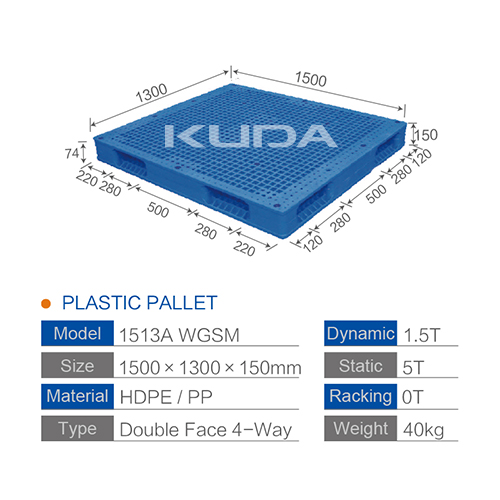 1513A-WGSM PLASTIC PALLET