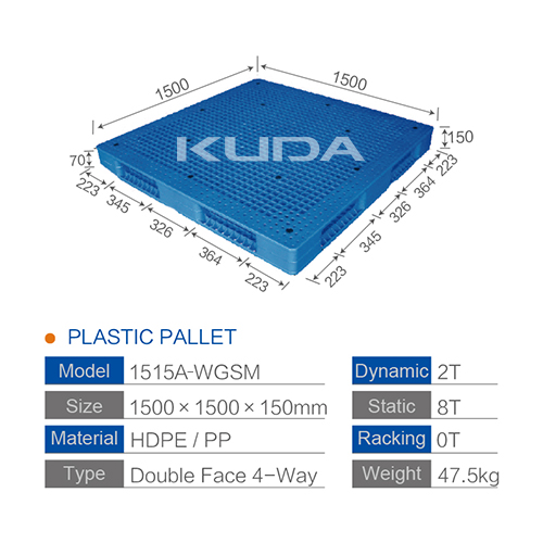 1515A-WGSM PLASTIC PALLET