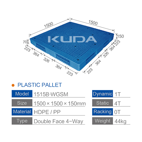 1515B-WGSM PLASTIC PALLET