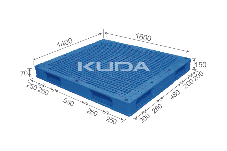 1614A-WGSM PLASTIC PALLET