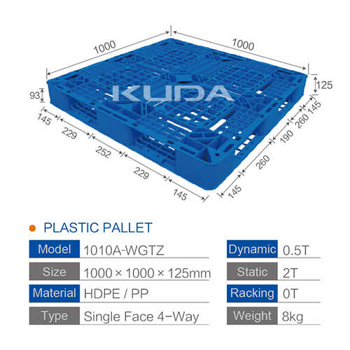 1010A-WGTZ PLASTIC PALLET