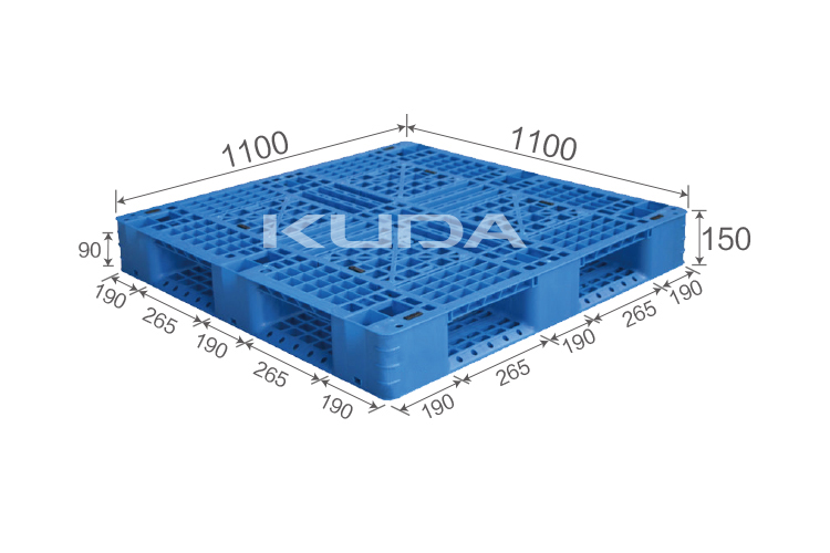 1111G-WGTZ PLASTIC PALLET（BUILT-IN STEEL TUBE）