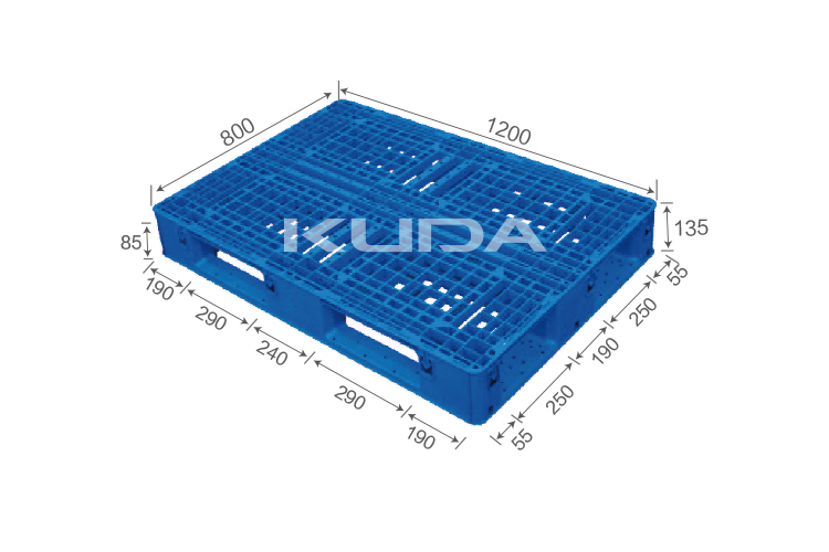 1208A-WGTZ PLASTIC PALLET