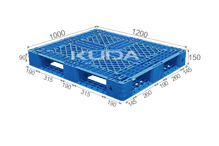 1210B-WGTZ PLASTIC PALLET