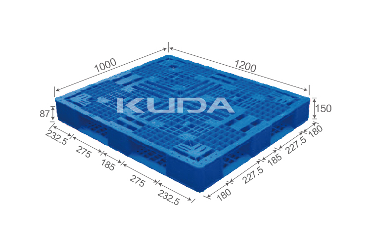 1210C-WGTZ PLASTIC PALLET