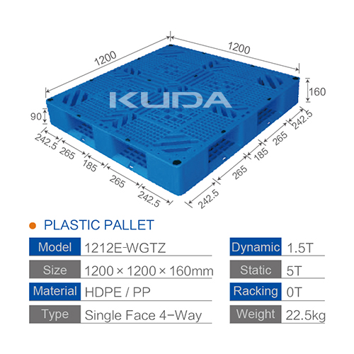 1212E-WGTZ PLASTIC PALLET