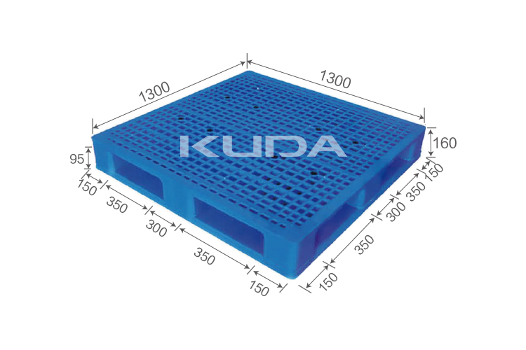 1313A-WGTZ PLASTIC PALLET（BUILT-IN STEEL TUBE）