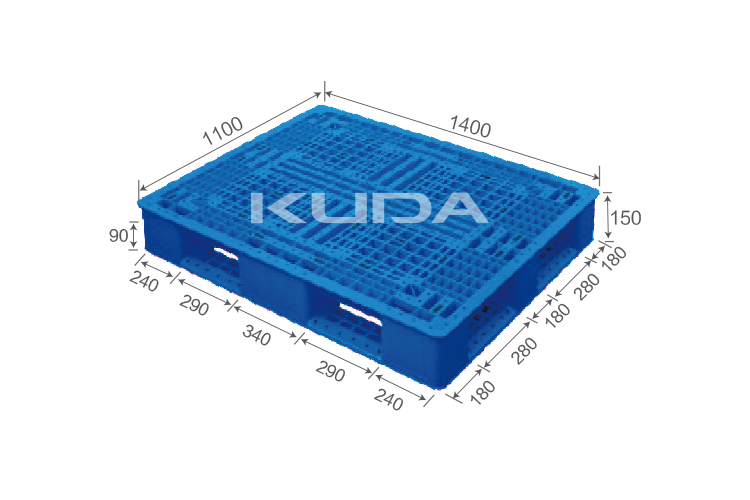 1411B-WGTZ PLASTIC PALLET