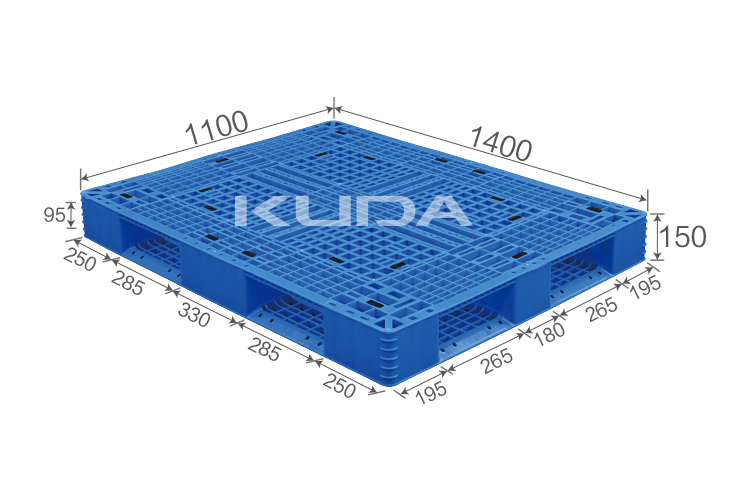 1411D-WGTZ PLASTIC PALLET