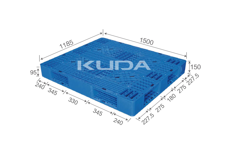 1512A-WGTZ PLASTIC PALLET