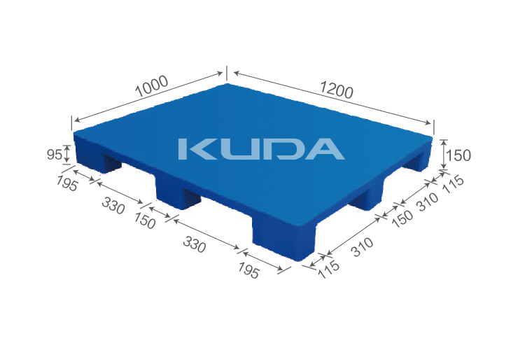 1210B-PBJJ PLASTIC PALLET