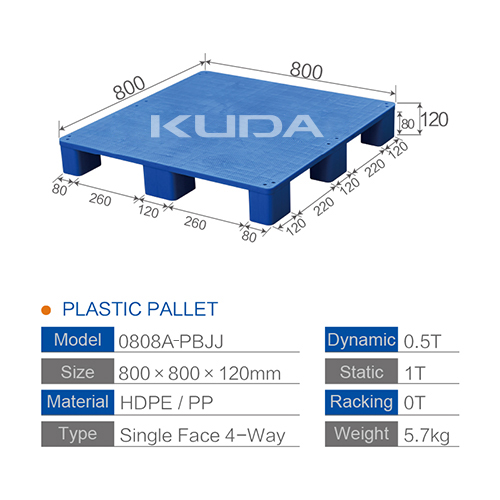 0808A-PBJJ PLASTIC PALLET