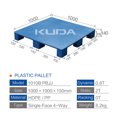 1010B-PBJJ PLASTIC PALLET