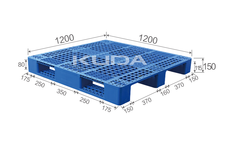 1212F-WGCZ PLASTIC PALLT(BUILT-IN STEEL TUBE)