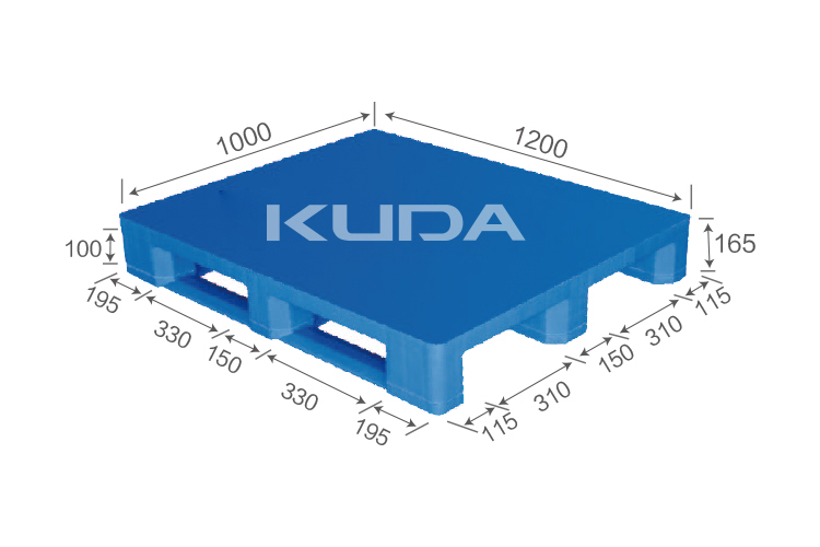 1210D-PBCZ PLASTIC PALLET