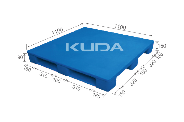 1111A-PBCZ PLASTIC PALLET（BUILT-IN STEEL TUBE）