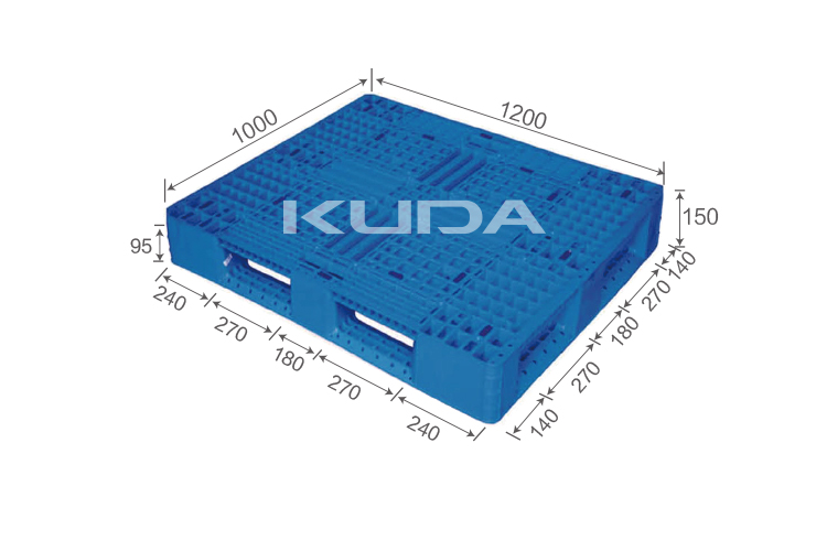 1210A-WGTZ PLASTIC PALLET