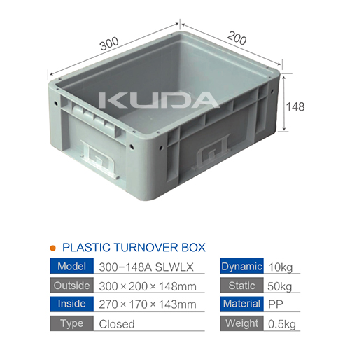 300-148A-SLWLX PLASTIC LOGISTICS BOX