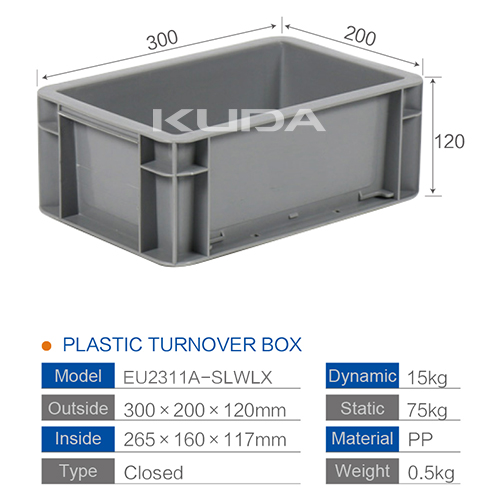 EU2311A-SLWLX PLASTIC LOGISTICS BOX