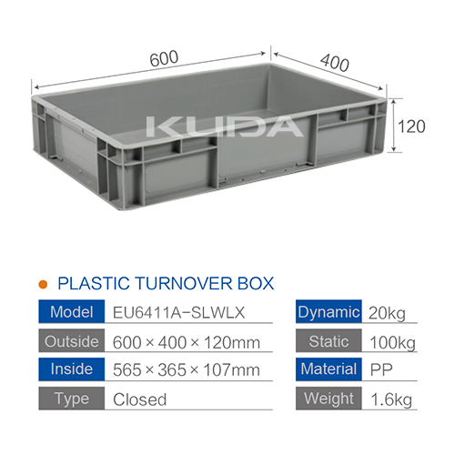 EU6416A-SLWLX PLASTIC LOGISTICS BOX