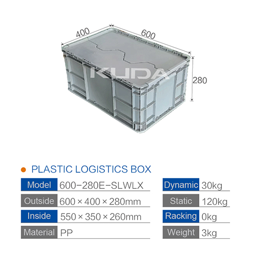 600-280E-SLWLX PLASTIC LOGISTICS BOX