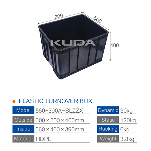 560-390A-SLZZX PLASTIC TURNOVER BOX