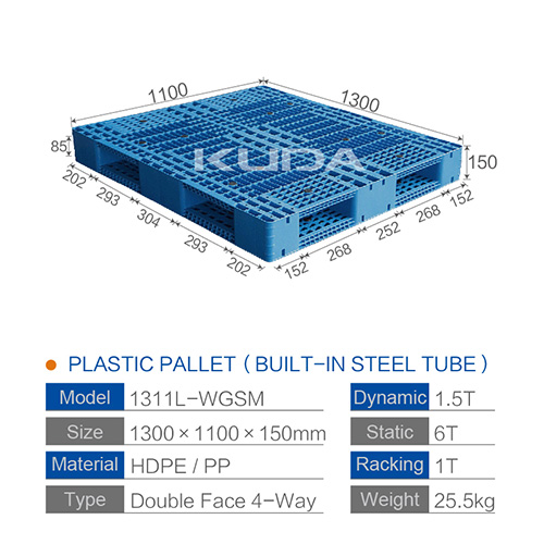 1311L-WGSM PLASTIC PALLET