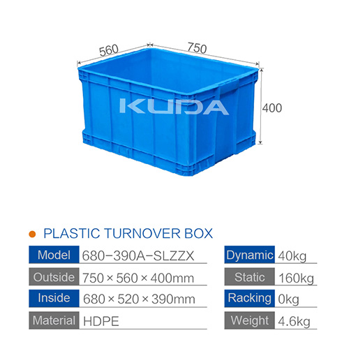 680-390A-SLZZX PLASTIC TURNOVER BOX