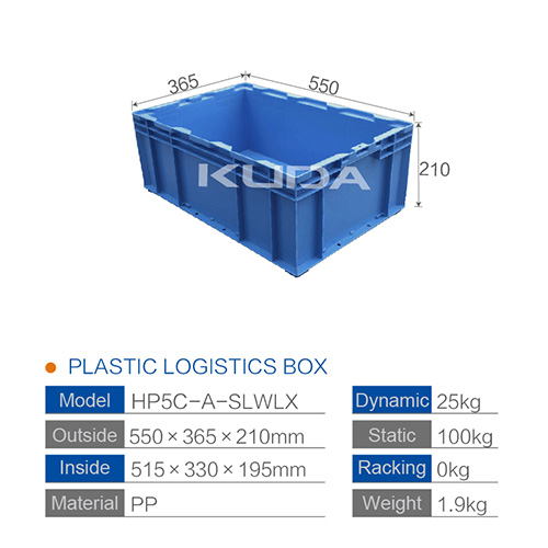 HP5C-A-SLWLX PLASTIC LOGISTICS BOX