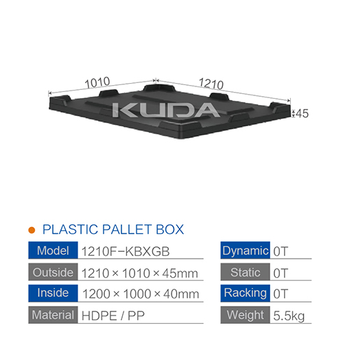 1210F-KBXGB PLASTIC ENCLOSURE BOX