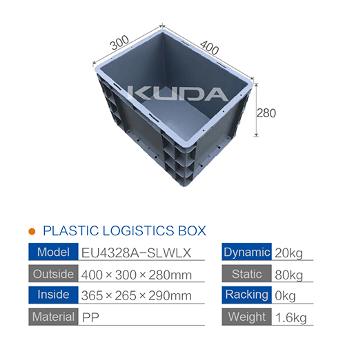 EU4328A-SLWLX PLASTIC LOGISTICS BOX