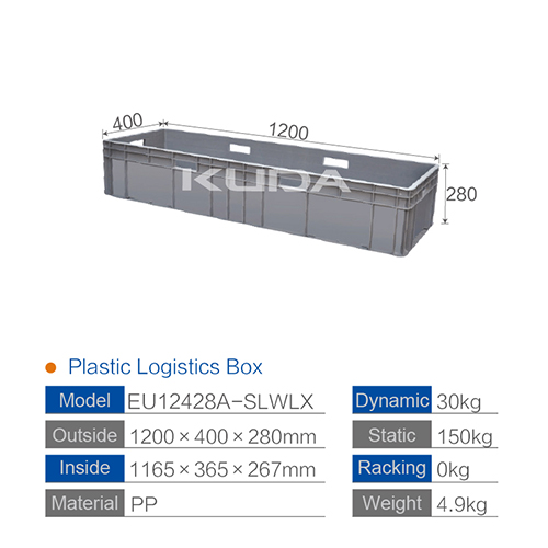 EU12428A-SLWLX PLASTIC LOGISTICS BOX