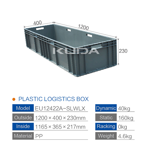 EU12422A-SLWlX PLASTIC LOGISTICS BOX