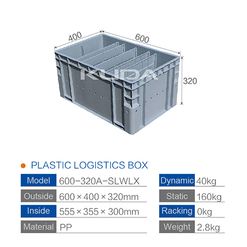 600-320A-SLWLX PLASTIC LOGISTICS BOX