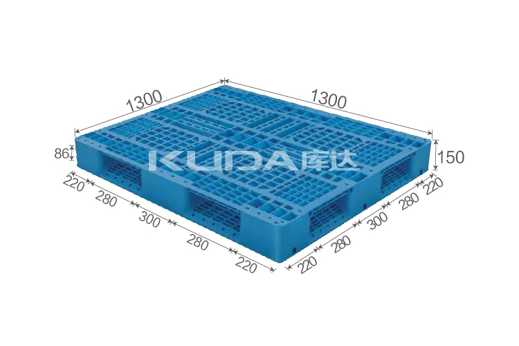 1313B-WGTZ PLASTIC PALLET(BUILT-IN STEEL TUBE)